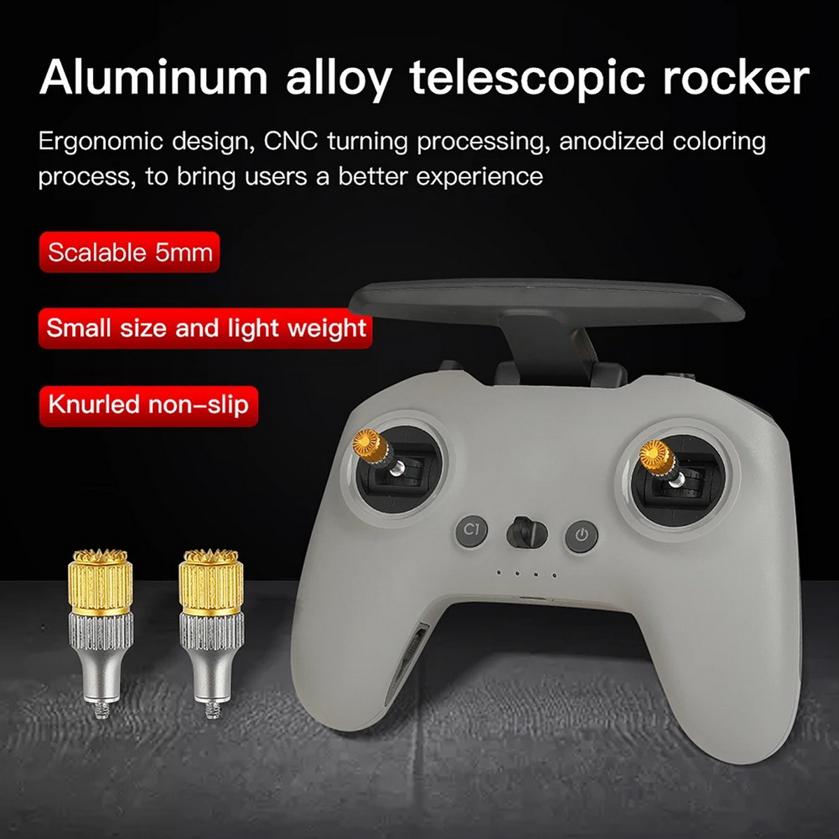 Drone Control Stick - 2PCS FPV Remote Controller Radio Gimbal