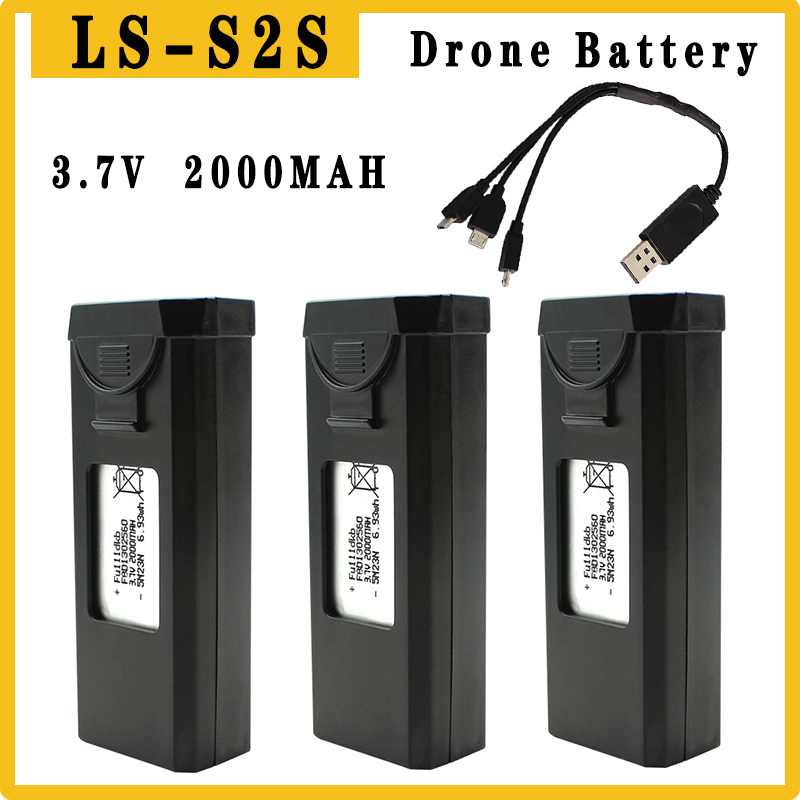 Drone Power Bank - Original S2S Drones Battery 3.7V 2000mAh