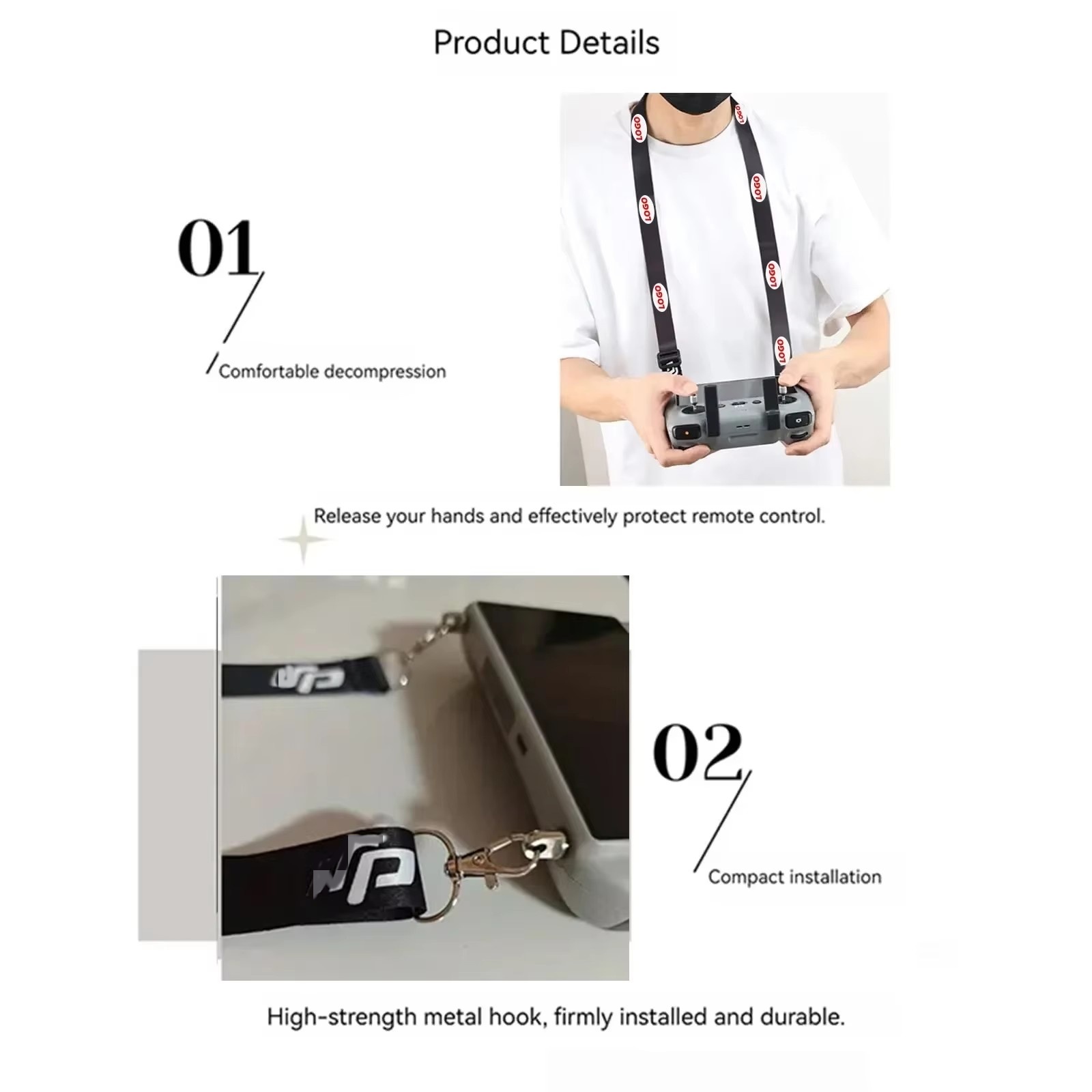 Lanyard for DJI RC & RC 2 & RC - Drone Neck Strap review and price