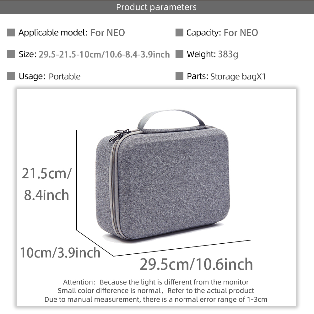Shockproof Storage Bag For DJI - Drone Joystick Cover review and price