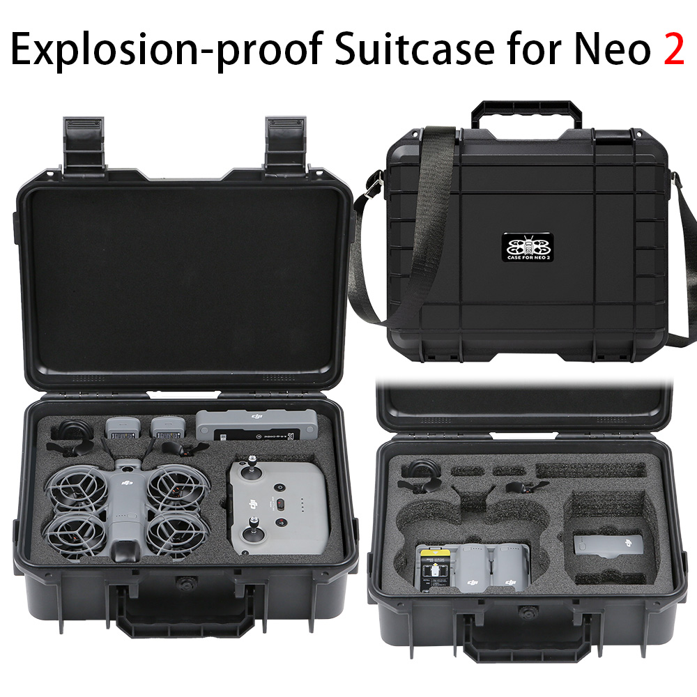 For DJI NEO 2 Case Bag Explosi - Drone Hard Shell Case review and price