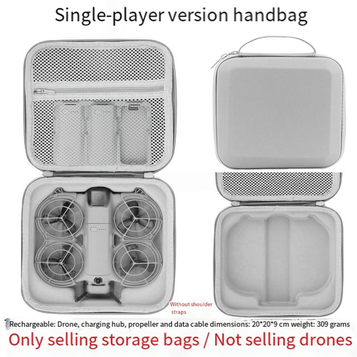 DT584 STOCK-Hard Shell Handbag - Drone Hard Shell Case review and price